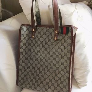 ( S O L D ). Authentic Gucci Tote - Medium